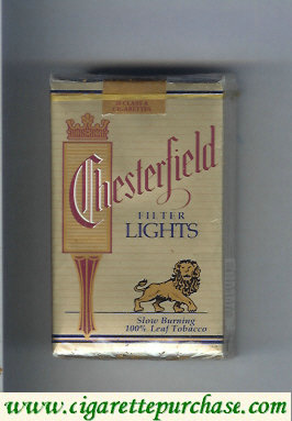 Chesterfield Lights cigarettes